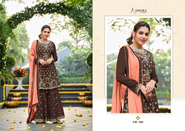 Amyra Kimaya Fancy Silk Embroidery Wedding Wear Salwar 